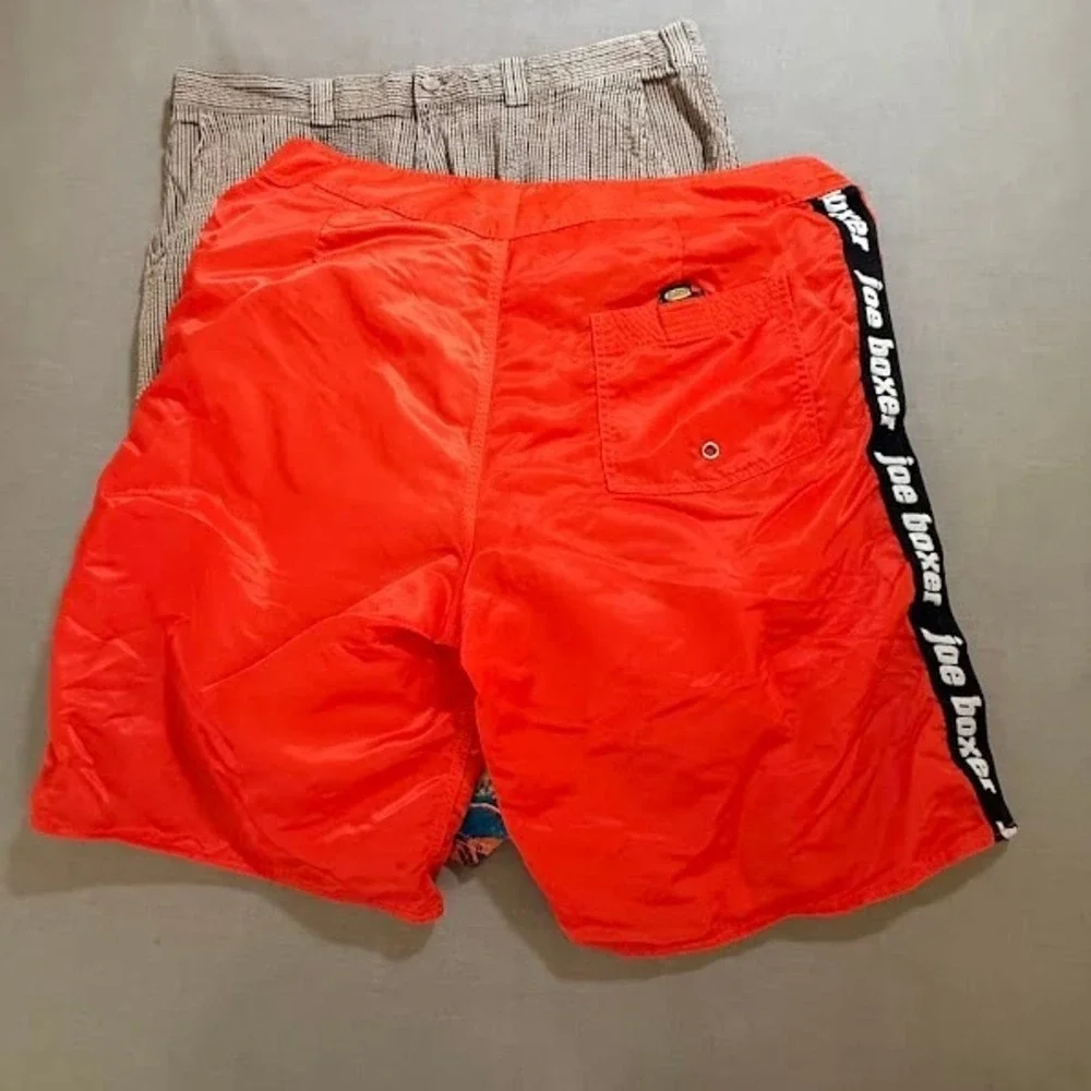 Men's XL‎ Board Shorts Trunks Swimwear Caribbean Joe Boxer Ashworth Lot 36X10.